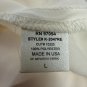 Karise Womens Ivory Smocked Waist Ruffle Tiered Long Sleeve Dress Size L