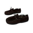 Dockers Mens Brown Moccasin Slippers Size M (8-9) Suede Upper Cozy Plaid Lining Dockers Mens Brown Moccasin Slippers Size M (8-9) Suede Upper Cozy Plaid Lining