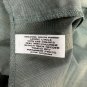 Van Heusen Mens Wrinkle Free Dress Shirt Size 17 XL Long Sleeve Green Button Up