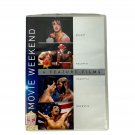 Rocky Collection Movie Weekend 4 Feature Films Sylvester Stallone DVD MGM Rocky Collection Movie Weekend 4 Feature Films Sylvester Stallone DVD MGM