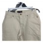 Banana Republic Womens Curve Straight Pants 24/00 Beige High Rise Ankle Length