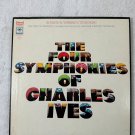 The Four Symphonies Of Charles Ives Leonard Bernstein Columbia Vinyl 3xLP Stereo