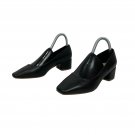 Liz Claiborne LC Faris Womens Black Block Heel Shoes 6.5M Memory Foam