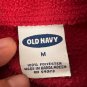 Old Navy Mens Red Polyester Half-Zip Fleece Pullover Sweater Size M