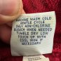 Old Navy Mens Red Polyester Half-Zip Fleece Pullover Sweater Size M