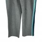SJB Active Mens Gray Sweatpants With Side Stripes Size M Comfortable Fit