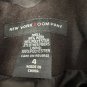 New York & Company Womenâs Double-Breasted Wool Blend Peacoat Size 4 Dark Brown