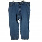 RK Brand Mens Blue Jeans Size 44X32 Relaxed Fit 100% Cotton Denim RK Brand Mens Blue Jeans Size 44X32 Relaxed Fit 100% Cotton Denim