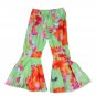 Kids Peace Sign Fringe Tee & Tie-Dye Bell Bottoms Set With Headband Size 5T