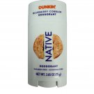Native Dunkin Blueberry Cobbler Scented Deodorant Paraben & Aluminum Free 2.65Oz