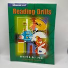 Pre-Owned Reading Drills Advanced Level (Paperback) Edward B. Fry, Ph.D.