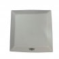 Square Porcelain Plate With Red Poppy Design By Peppertree Tabletops