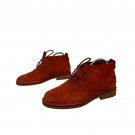 Hush Puppies Rust Suede Chukka Boots Mens Size 8.5 Lightweight Cushion Sole