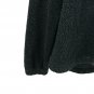 Unionbay Mens Black Sherpa Fleece Pullover Half Zip Large Cozy Warm Sweater