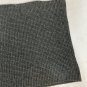 J Crew Infinity Scarf Waffle Knit Wool Blend Dark Gray Soft Comfortable Stylish