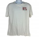 Vintage 1968 STL National League Champs Baseball T Shirt XL Gildan White Vintage 1968 STL National League Champs Baseball T Shirt XL Gildan White