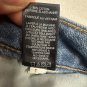 Express Jeans Womens Distressed Denim Shorts Size 0 Frayed Hem High Rise Blue