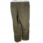 Haggar Black Label Mens Pleated Khakis Pants Size 38x31 Relaxed Fit Tan Cotton