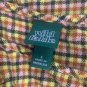 Wild Fable Plaid Mini Slip Dress Womens Small Checkered Brown/Orange Rayon Blend
