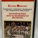 Classic Marches Leonard Slatkin & Saint Louis Symphony Orchestra Cassette Tape