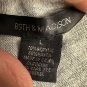 89th & Madison Open Front Cardigan Womenâs Size L Gray Lightweight Knit Sweater