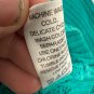 Woman Within Plus Size 2X Open Front Cardigan Sweater Teal 3/4 Sleeve