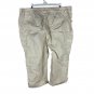 Cato Woman's Classic Cargo Pants 22W Beige Comfortable & Versatile