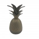 Decorative Bronze Pineapple Figurine India Vintage Accent Home Decor Piece
