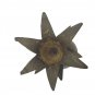 Decorative Bronze Pineapple Figurine India Vintage Accent Home Decor Piece