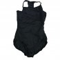 Balera Womens Large Black Halter Dance Leotard Open Back Comfortable