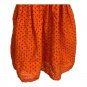 Old Navy Womens Orange Sleeveless Eyelet Dress Size 6 Cotton Lined Casual India