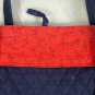 Handcrafted Quilted Tote Bag With Math & Script Patterns
