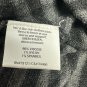 Eileen Fisher Womens Black & Gray Striped Cowl Neck Sweater Size M Viscose Blend