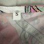 Womens Vintage Style Floral Long Sleeve Dress With Belt - Size S