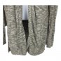 Lou & Grey Womens Open Front Cardigan Small Gray Lightweight Knit Relaxed Fit