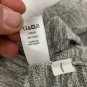 Lou & Grey Womens Open Front Cardigan Small Gray Lightweight Knit Relaxed Fit