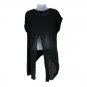 Topshop Womens Black Sleeveless High-Low Tunic Top Size 4