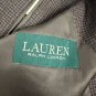Lauren Ralph Lauren Mens Wool Blazer 46R Brown Check Classic Fit Jacket