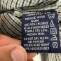 Puritan Mens Wrinkle-Resistant Button-Down Shirt Size L Blue Night Check Pattern