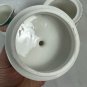Gibson Christmas Creamer & Sugar Set Ceramic Red/Green Holiday Dishwasher Safe