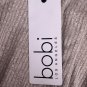 Bobi Los Angeles Womens Ribbed Knit Sweater Tan Blend Size S