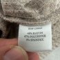 Bobi Los Angeles Womens Ribbed Knit Sweater Tan Blend Size S