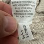 Bobi Los Angeles Womens Ribbed Knit Sweater Tan Blend Size S