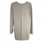 Bobi Los Angeles Womens Ribbed Knit Sweater Tan Blend Size S
