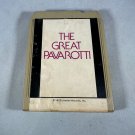 Luciano Pavarotti The Great Pavarotti 1977 London Records 8-Track Tape Vintage Luciano Pavarotti The Great Pavarotti 1977 London Records 8-Track Tape Vintage