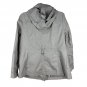 Cole Haan Womens Hooded Rain Jacket Size XL Polyester/Nylon Gray