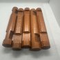 Set Of 5 Wooden Lincoln Logs Replacement Parts