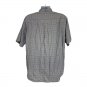 Roundtree & Yorke Wrinkle-Free Mens Plaid Short Sleeve Shirt L Button-Down