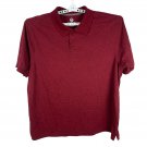 Alpine Lakes Burgundy Polo Shirt Mens 2XLT Cotton Blend Short Sleeve Classic Fit