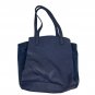 LC Lauren Conrad Faux Leather & Suede Tote Bag - Navy Blue